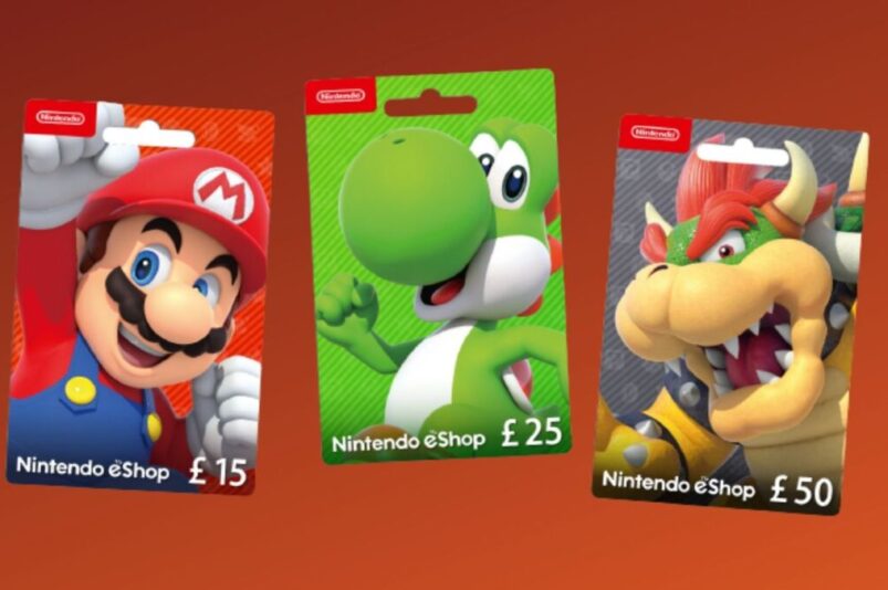 Switch eShop Gift Cards