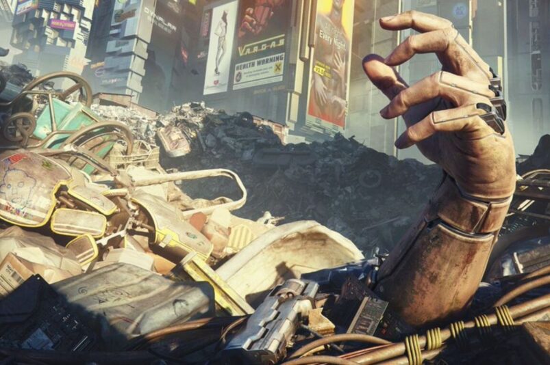 Cyberpunk 2077 hand