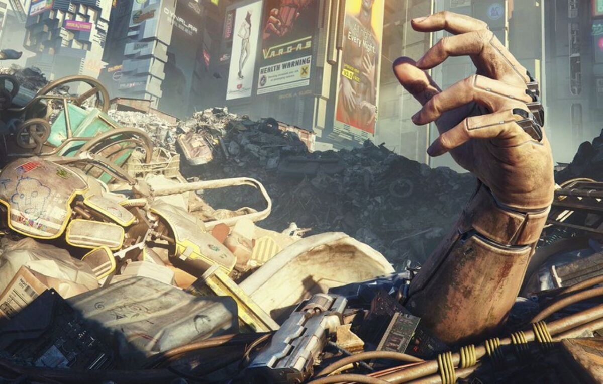 Cyberpunk 2077 hand