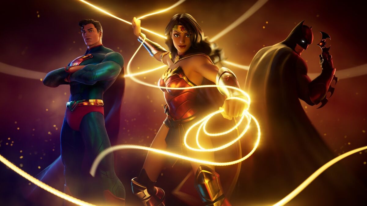 DC loading screen Fortnite