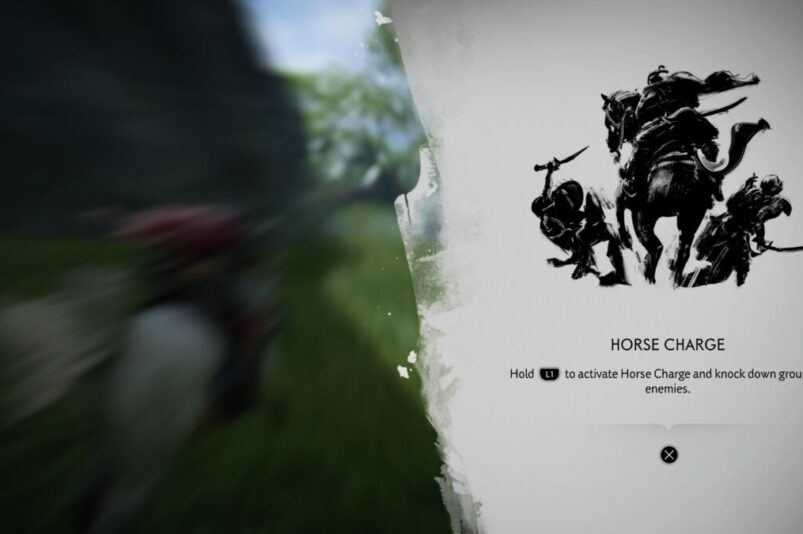 Ghost of Tsushima Horse Charge