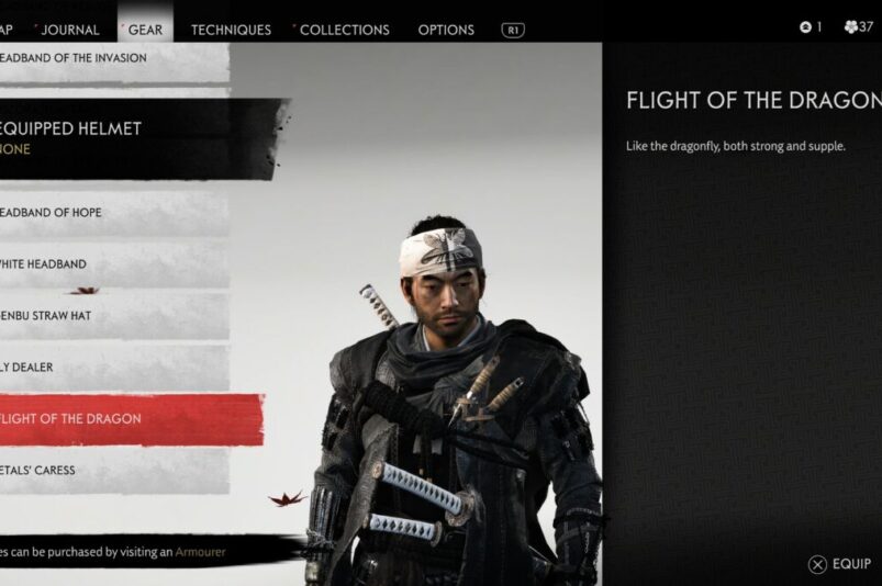 Ghost of Tsushima Flight of the Dragon