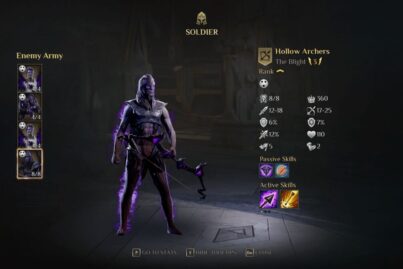 King's Bounty 2 Army Management