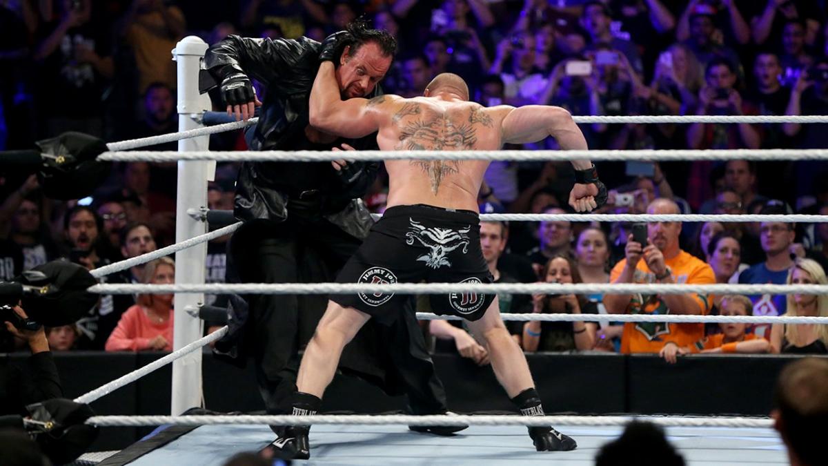 Brock vs Undertaker