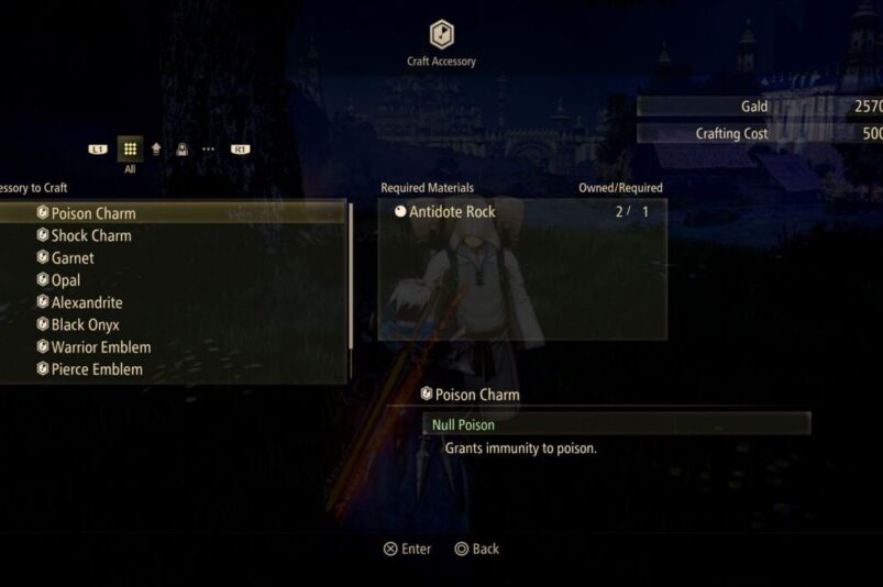 Tales of Arise Accessories