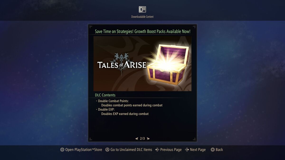 Tales of Arise Microtransactions