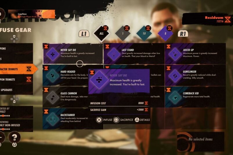 Deathloop Increase Health