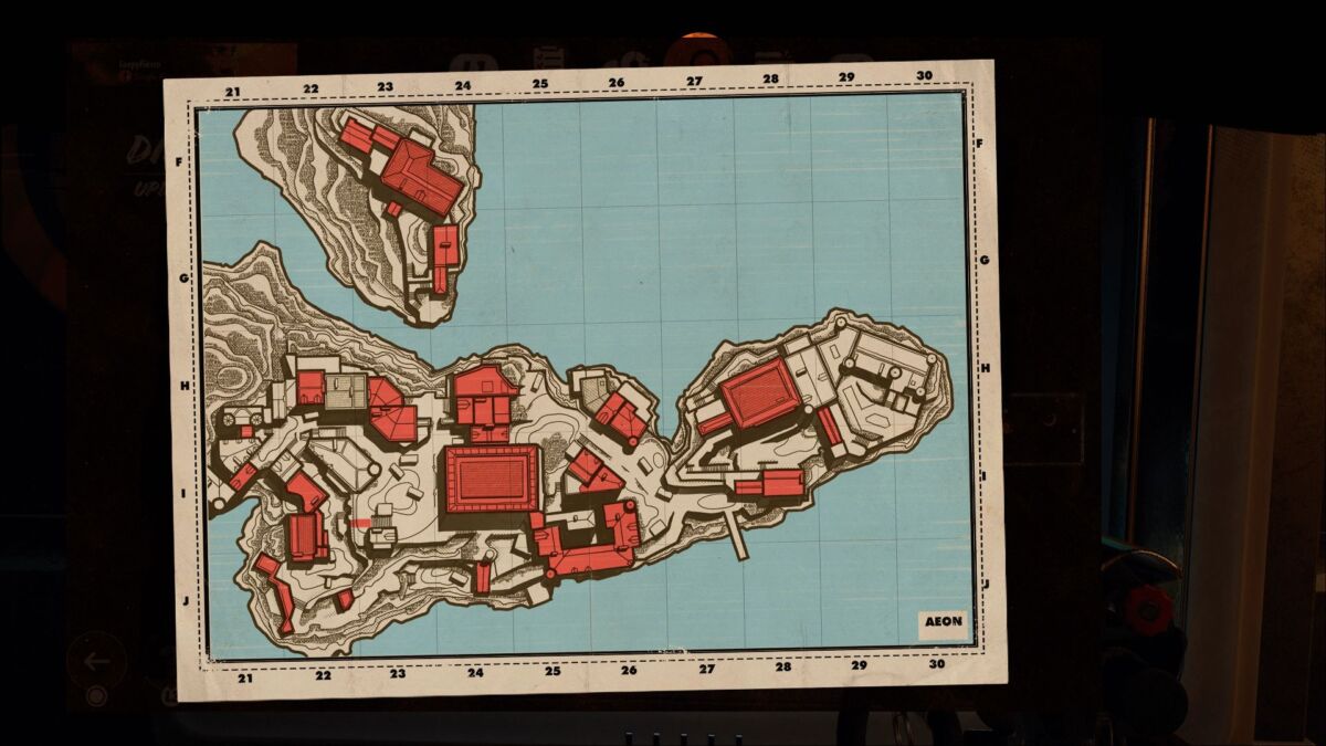 Deathloop Updaam map