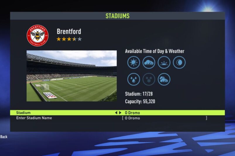 FIFA 22 Stadiums