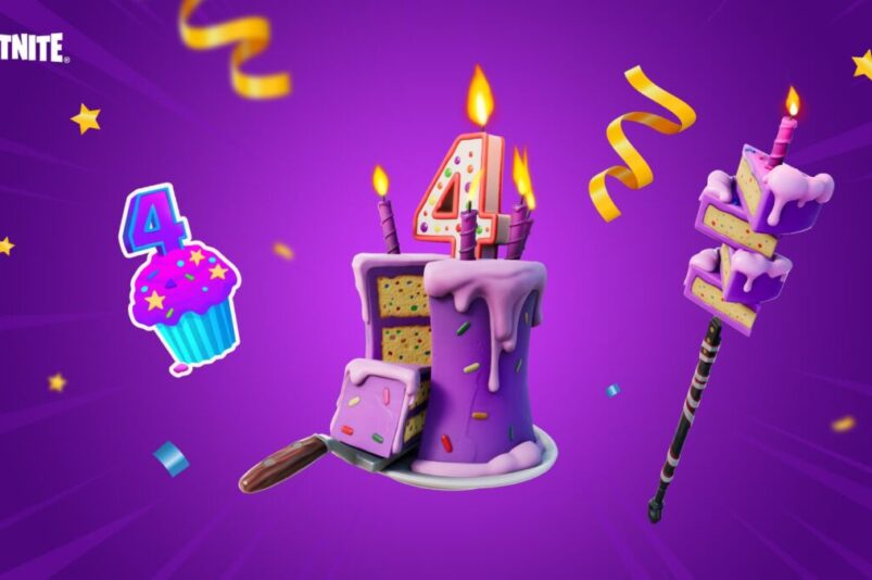 Fortnite 4th Birthday