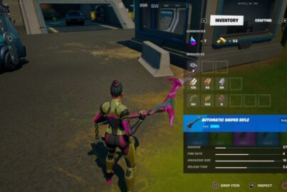 Fortnite S8 Automatic Sniper Rifle
