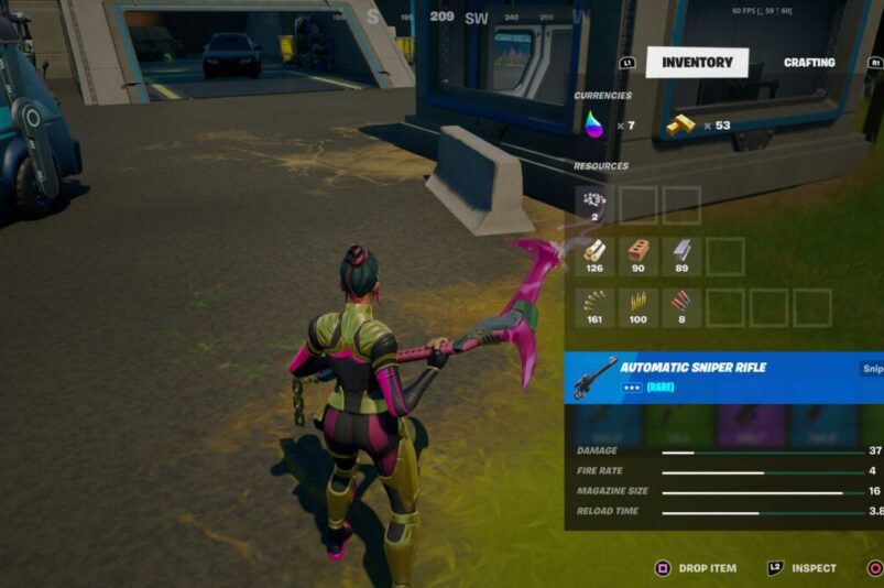 Fortnite S8 Automatic Sniper Rifle