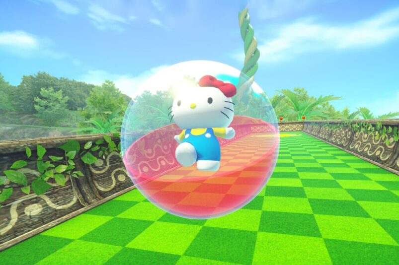 Hello Kitty in Super Monkey Ball