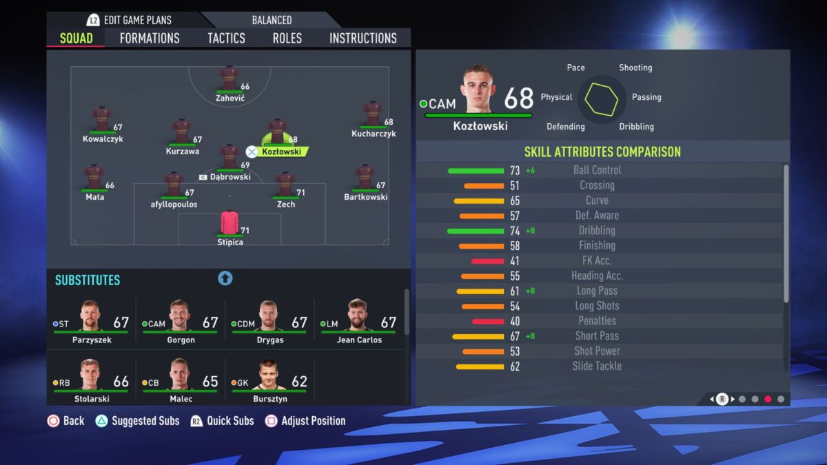 Kacper Kozłowski FIFA 22 3