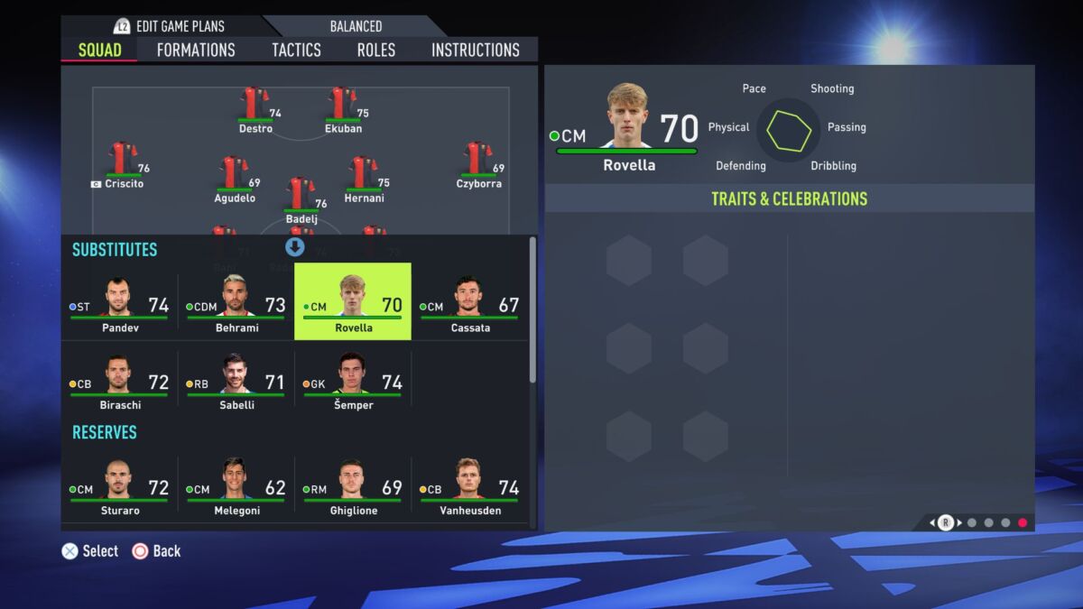 Nicolò Rovella FIFA 22