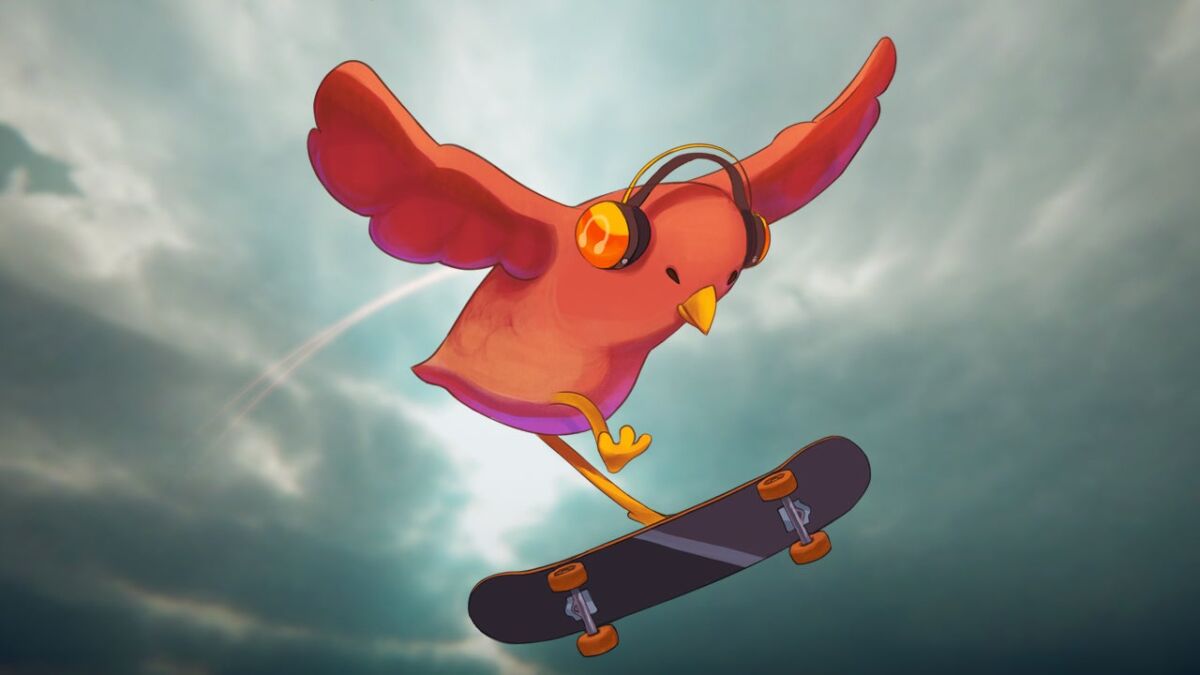 SkateBIRD, um jogo de skate com pássaros