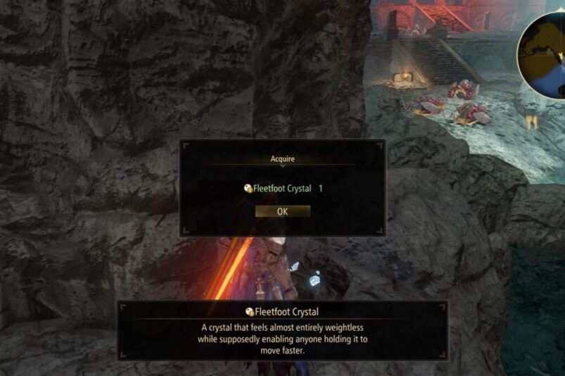 Tales of Arise Fleetfoot Crystal