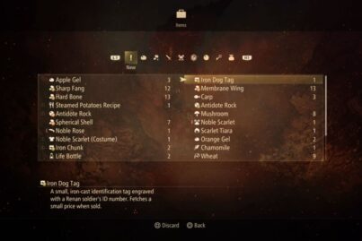 Tales of Arise Iron Dog Tag