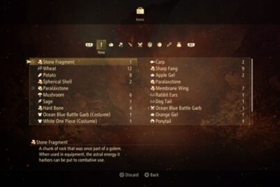 Tales of Arise Stone Fragment
