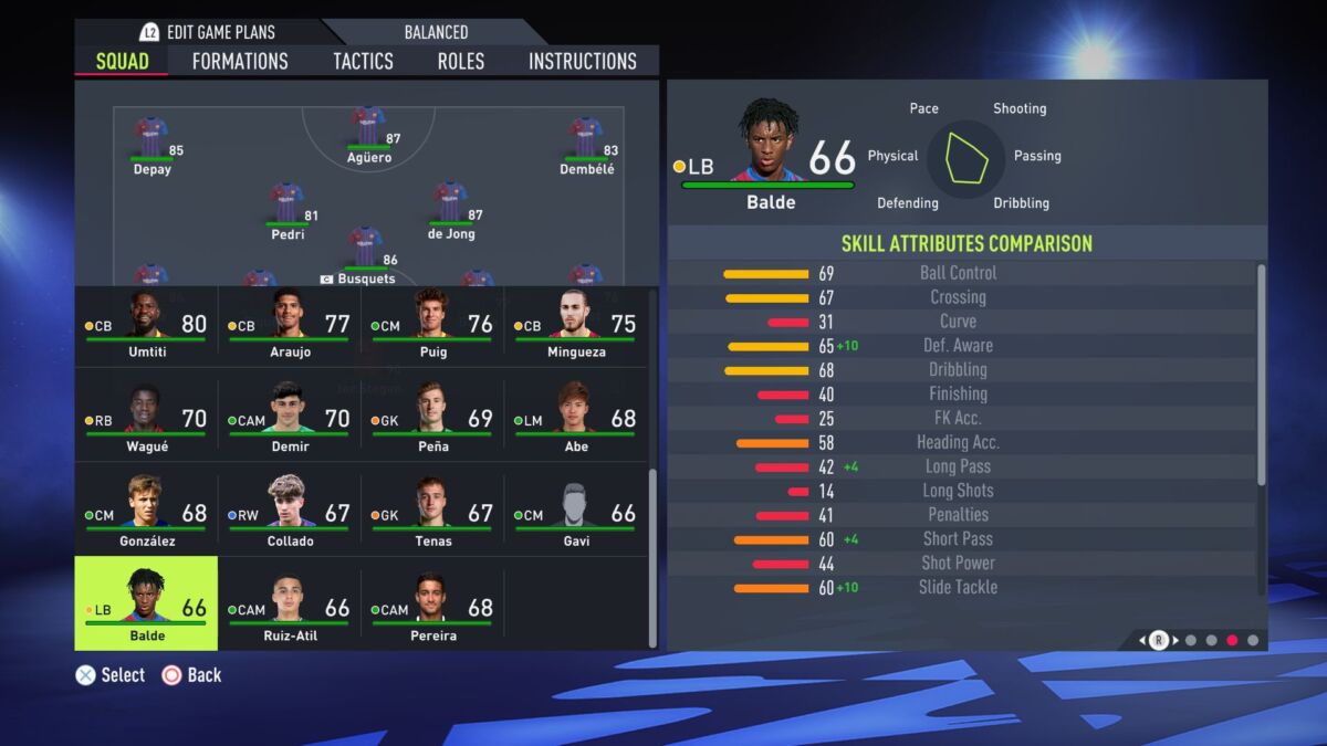 Alex Balde FIFA 22