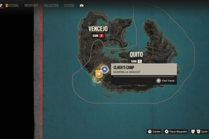 Far Cry 6 Fast Travel
