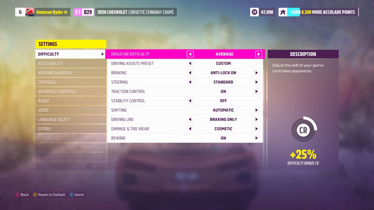 The Best Possible Settings for Forza Horizon 6