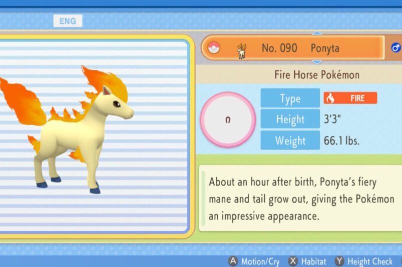 Ponyta Brilliant Diamond