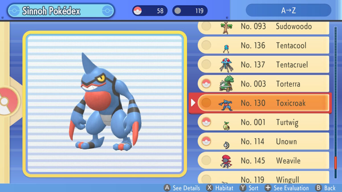 Croagunk, Wiki Pokédex