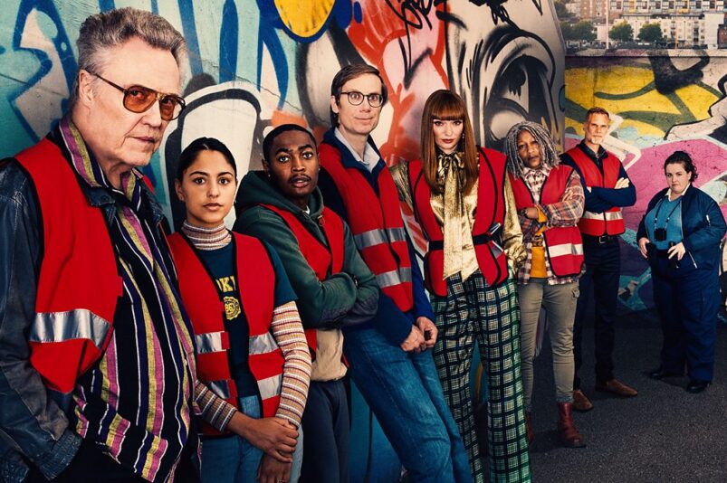 the outlaws christopher walken darren boyd stephen merchant