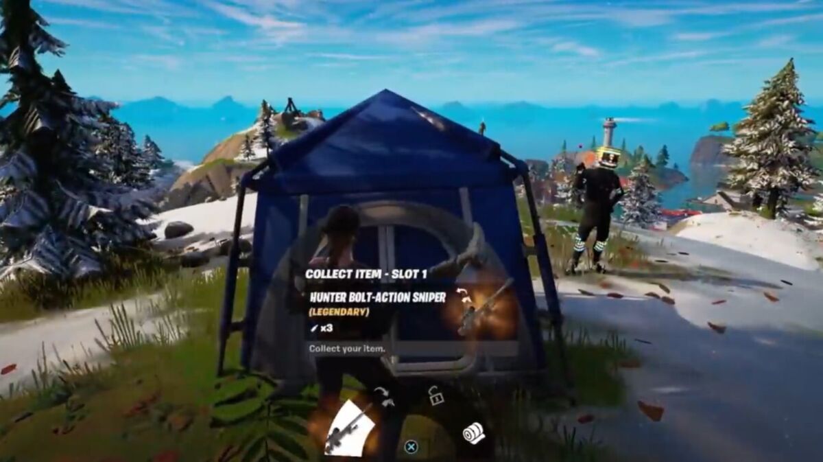 Fortnite Chapter 3 tents