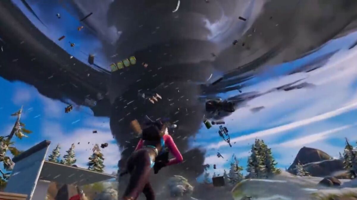 Fortnite Chapter 3 tornado