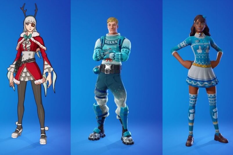 Fortnite Christmas skins 2021