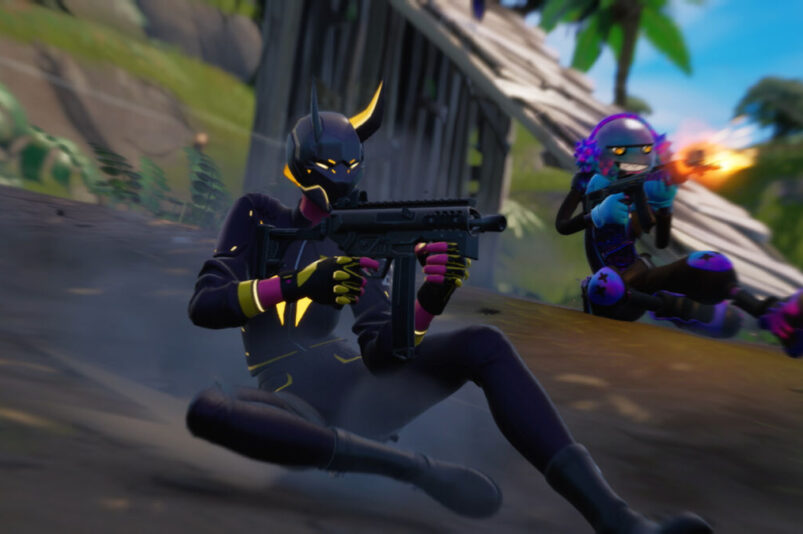 Fortnite Sliding