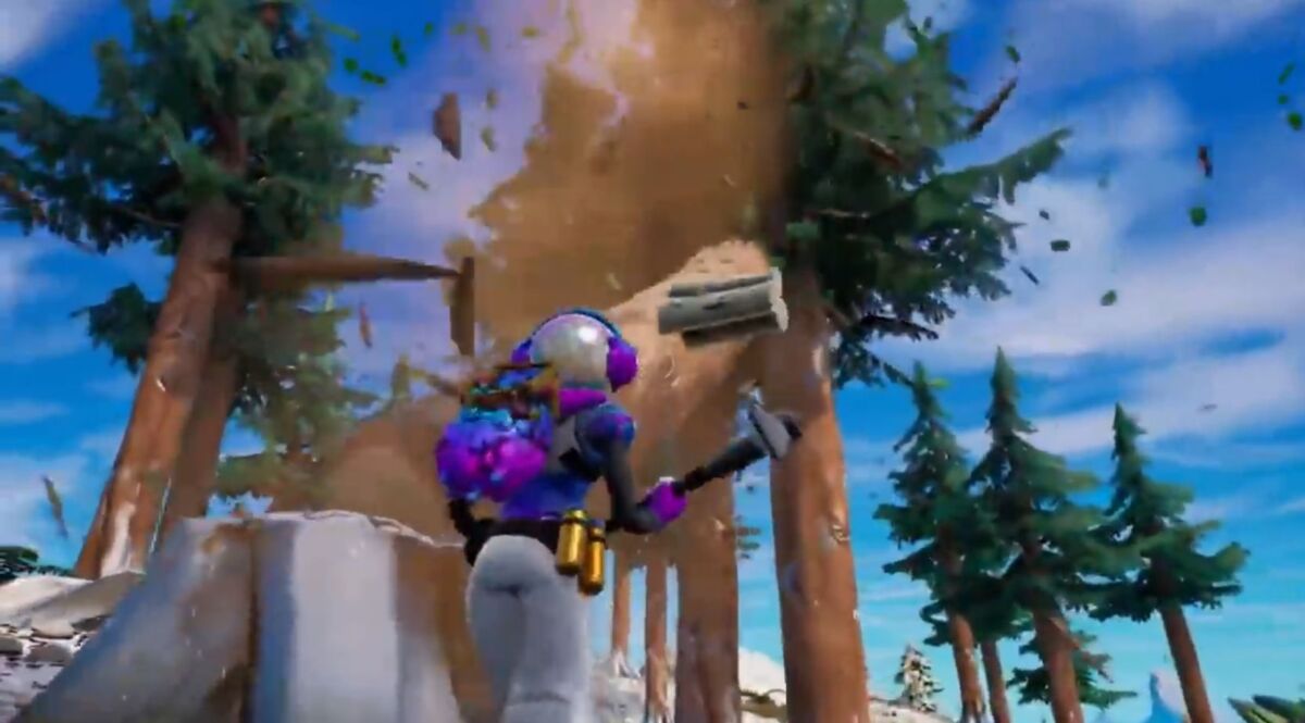 Fortnite Chapter 3 Falling Trees