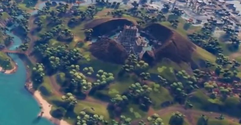 Fortnite Chapter 3 volcano