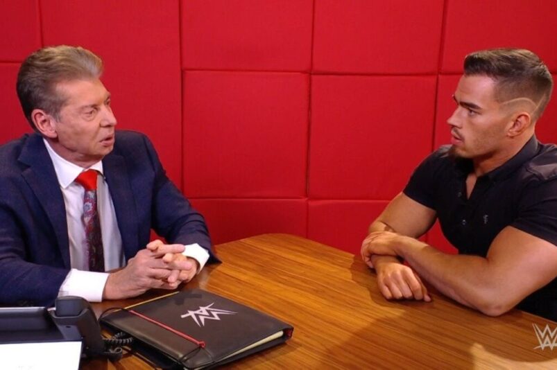 Austin Theory Vince McMahon