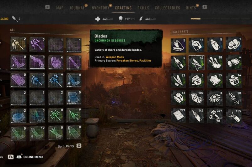 Blades Dying Light 2