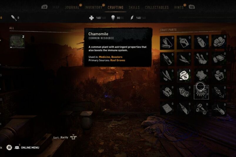 Chamomile Dying Light 2