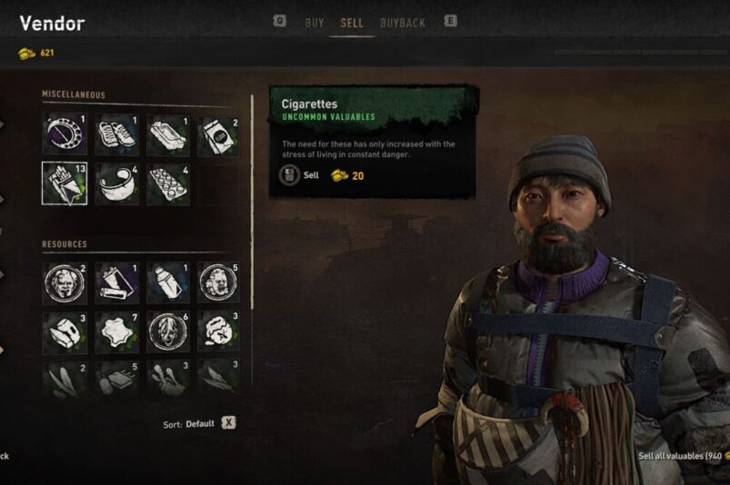 Dying Light 2 Cigarettes