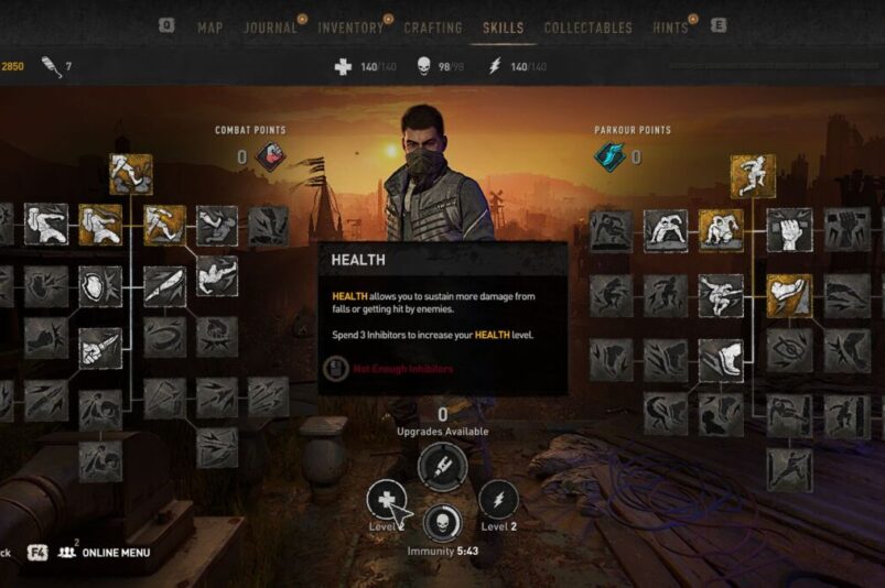 Dying Light 2 Increase Max health