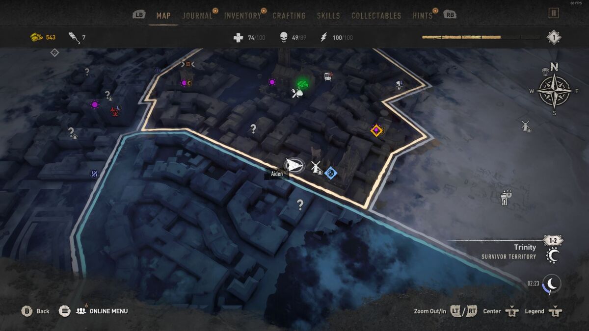Dying Light 2 Inhibitor location First Area