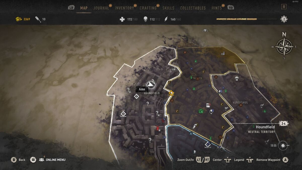 Dying Light 2 Houndfield Inhibitor Location 1