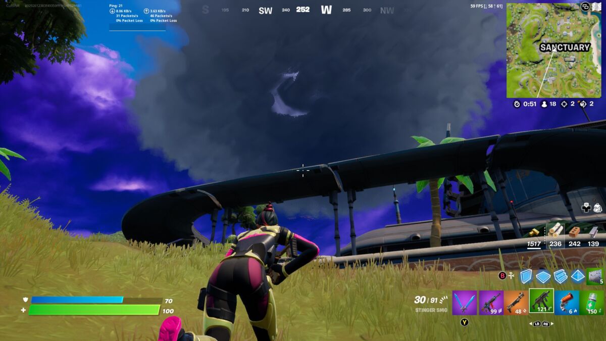 Today's Fortnite LTM on X: Close Encounters has been updated: - Jetpacks  on spawn is gone - Movement items are a focus - There's a ceiling storm,  meaning skybases are not possible