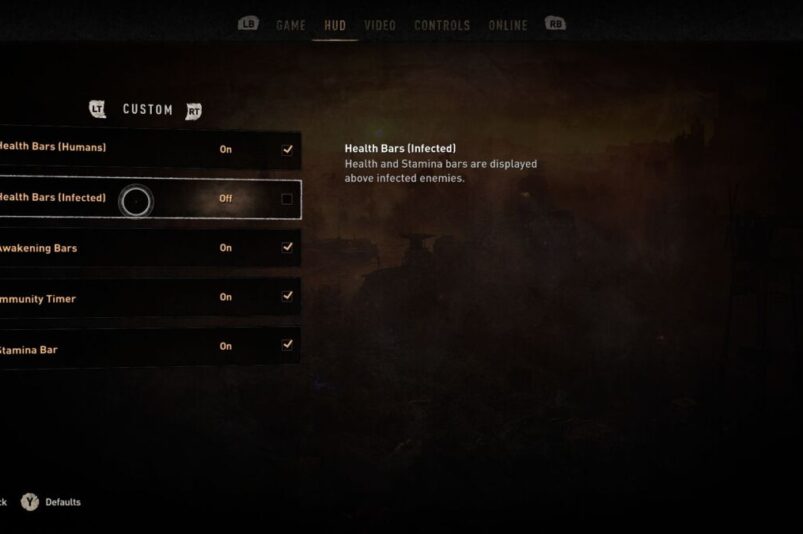 How To Turn off Health Bars