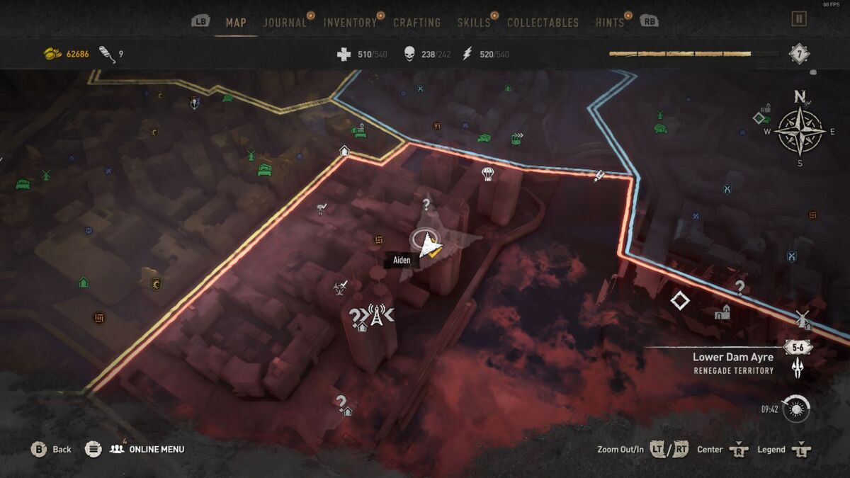 Lower Dam Ayre Inhibitor Location #5