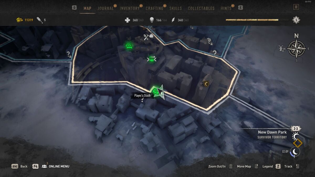 New Dawn Park Inhibitor Location #1