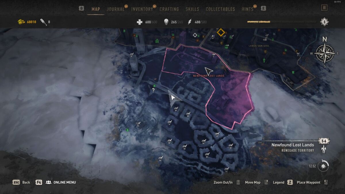 Newfound Land Inhibitor Location #5