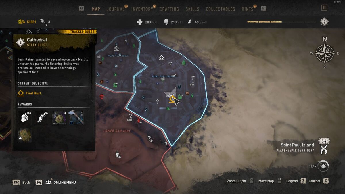 Saint Paul Island Inhibitor Location