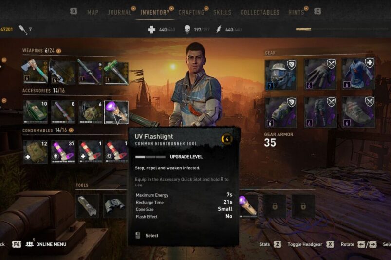UV Flashlight Dying Light 2