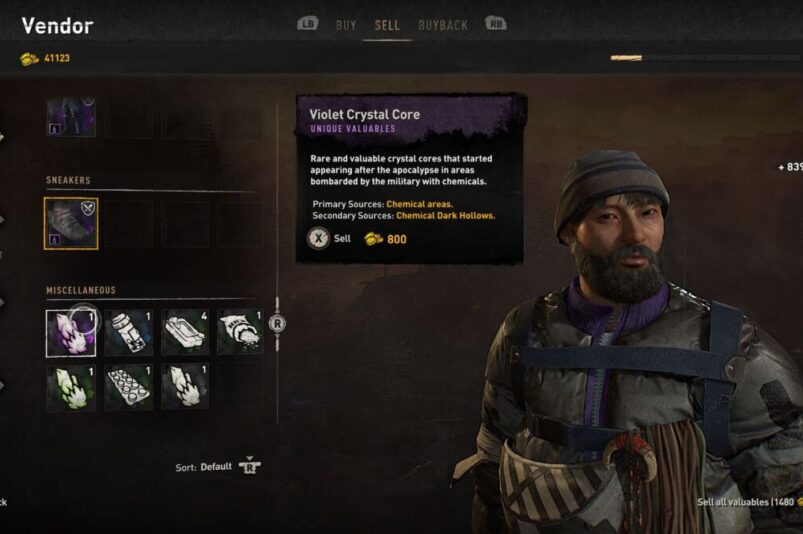 Violet Crystal Core
